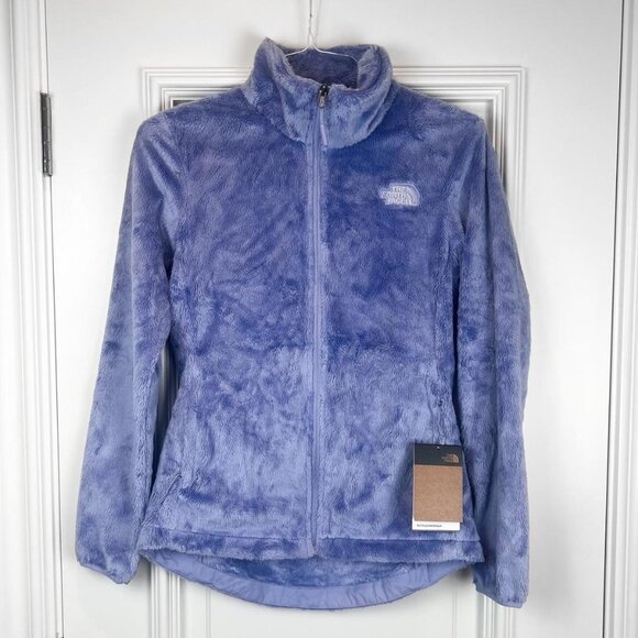 The North Face Jackets & Blazers - Blue and Purple Ositos Fuzzy Zip Up Jacket - Brand New with Tags - Size S